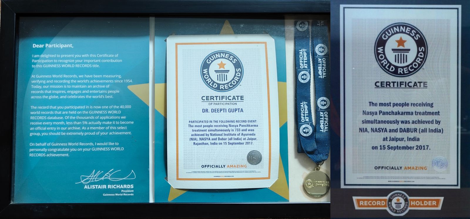 Guinness Record Dr Deepti Gupta